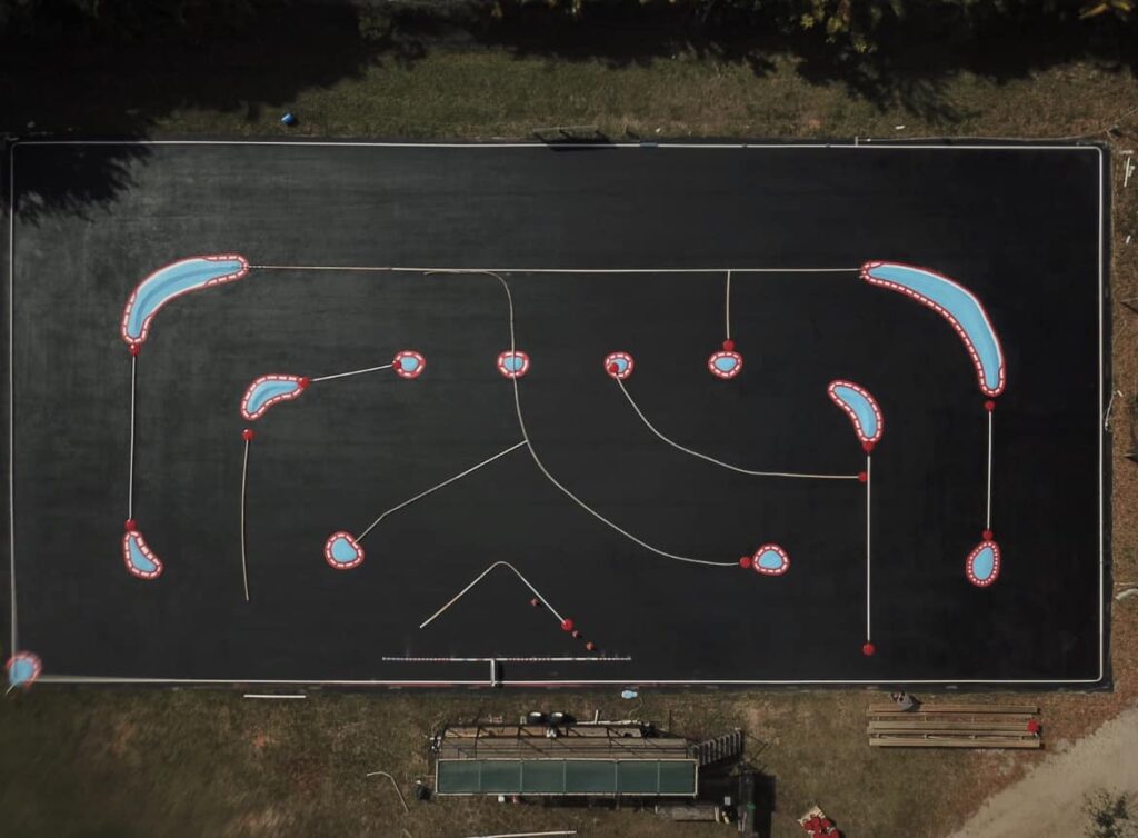 On Road Spring Layout